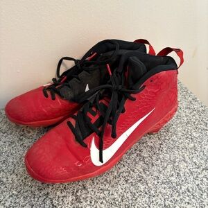 Nike Force Zoom Trout 5 Red Baseball Cleats